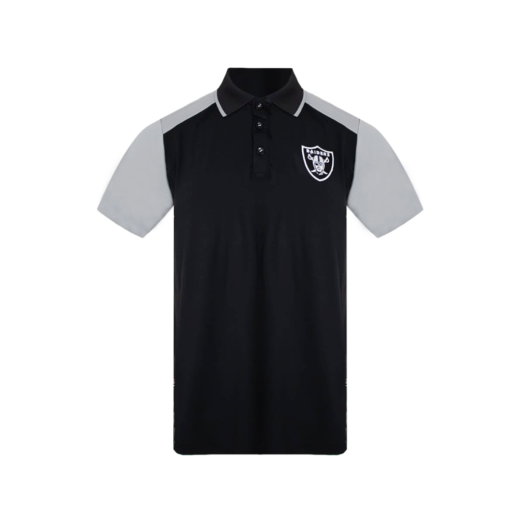 Playera Tipo Polo Deportiva para Hombre Las Vegas Raiders