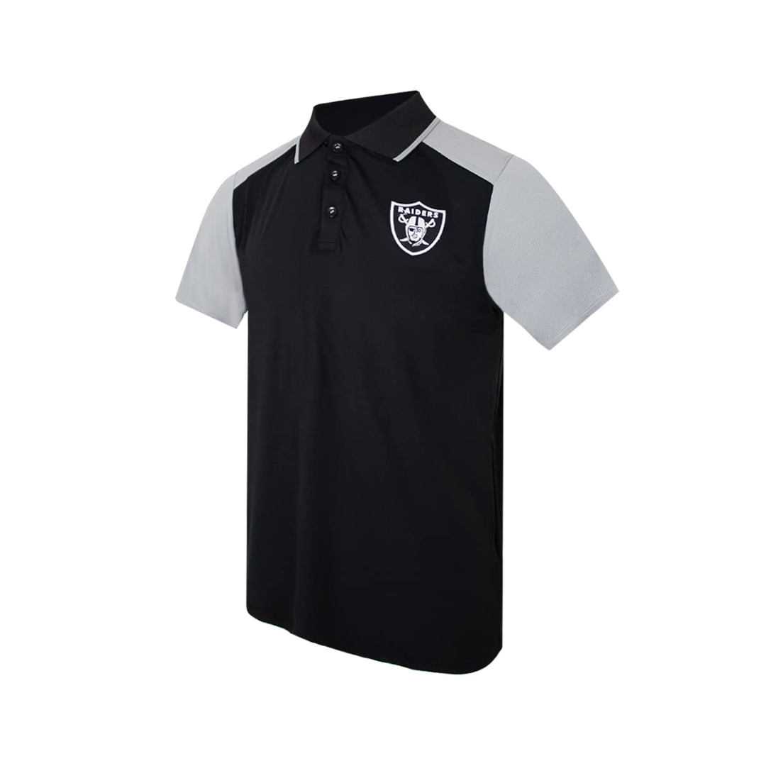 Playera Tipo Polo Deportiva para Hombre Las Vegas Raiders