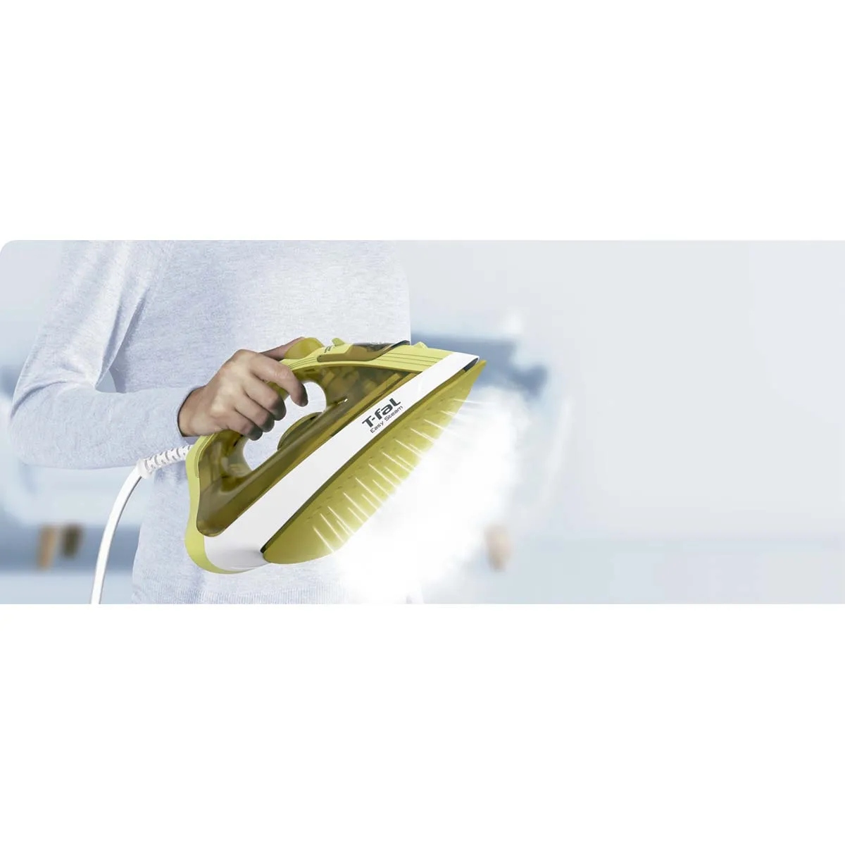 Plancha de Vapor T-Fal FV1952X0 / FV1952X0CM Easy Steam Verde/Amarillo ORTY2*