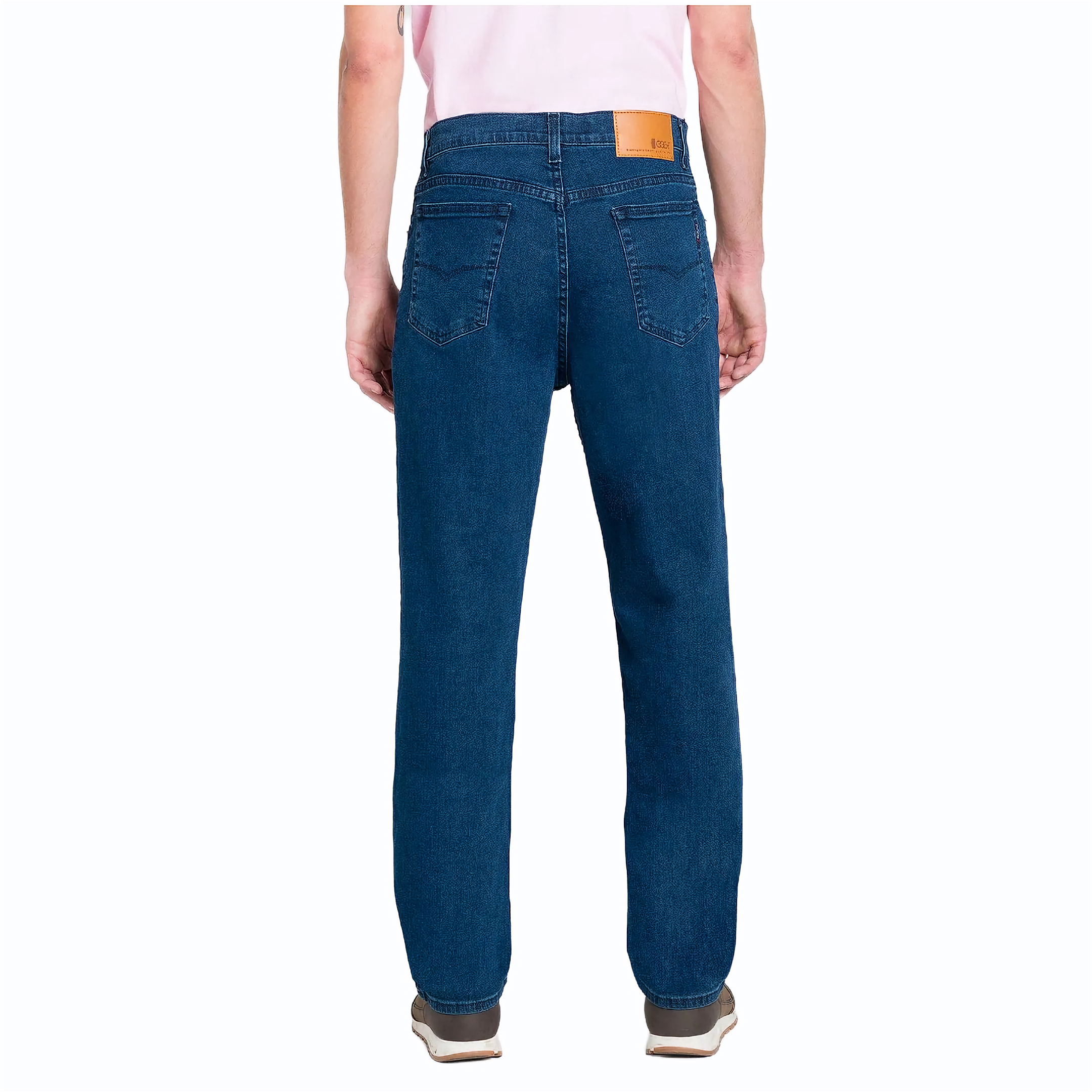 Oggi Jeans Pantalon de Mezclilla Stretch para Hombre Corte Recto