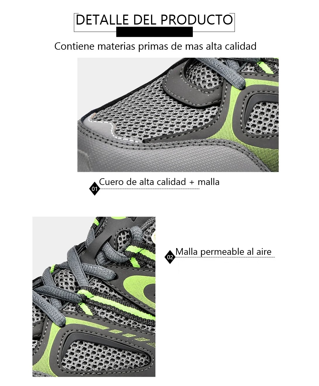 Tenis deportivos azul correr estilo clásico hombre zapatos deporte malla cordones correr caminar.