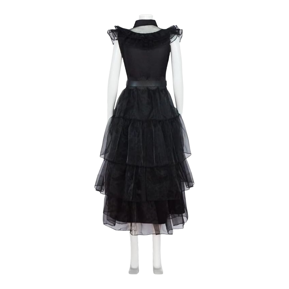 Disfraz De Wednesday Addams Para Niñas Fiestas Cosplay Merlina.