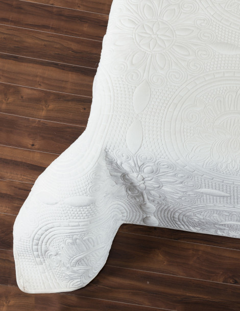 Edredón King Size Luxus Velvet Bordado con Fundas Angel ESQUIMAL.