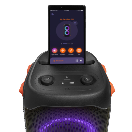 Bocina JBL Partybox 110 Led Inalambrica Recargable Bluetooth Black.