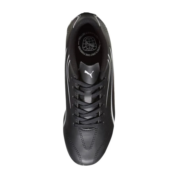 Tenis Puma Vitoria TT Jr Negro/Blanco.