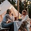 Mavalzy - Chimenea de mesa para fogatas de mesa con alcohol, mini chimenea sin humo para interiores y exteriores, portátil, para fogatas de hormigón.