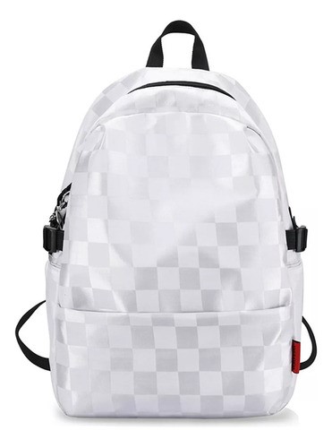 Mochilas Escolares Para Mujer/hombres Multifuncional,viaje Gran Capacidad Juvenil Casual Moderna blanco