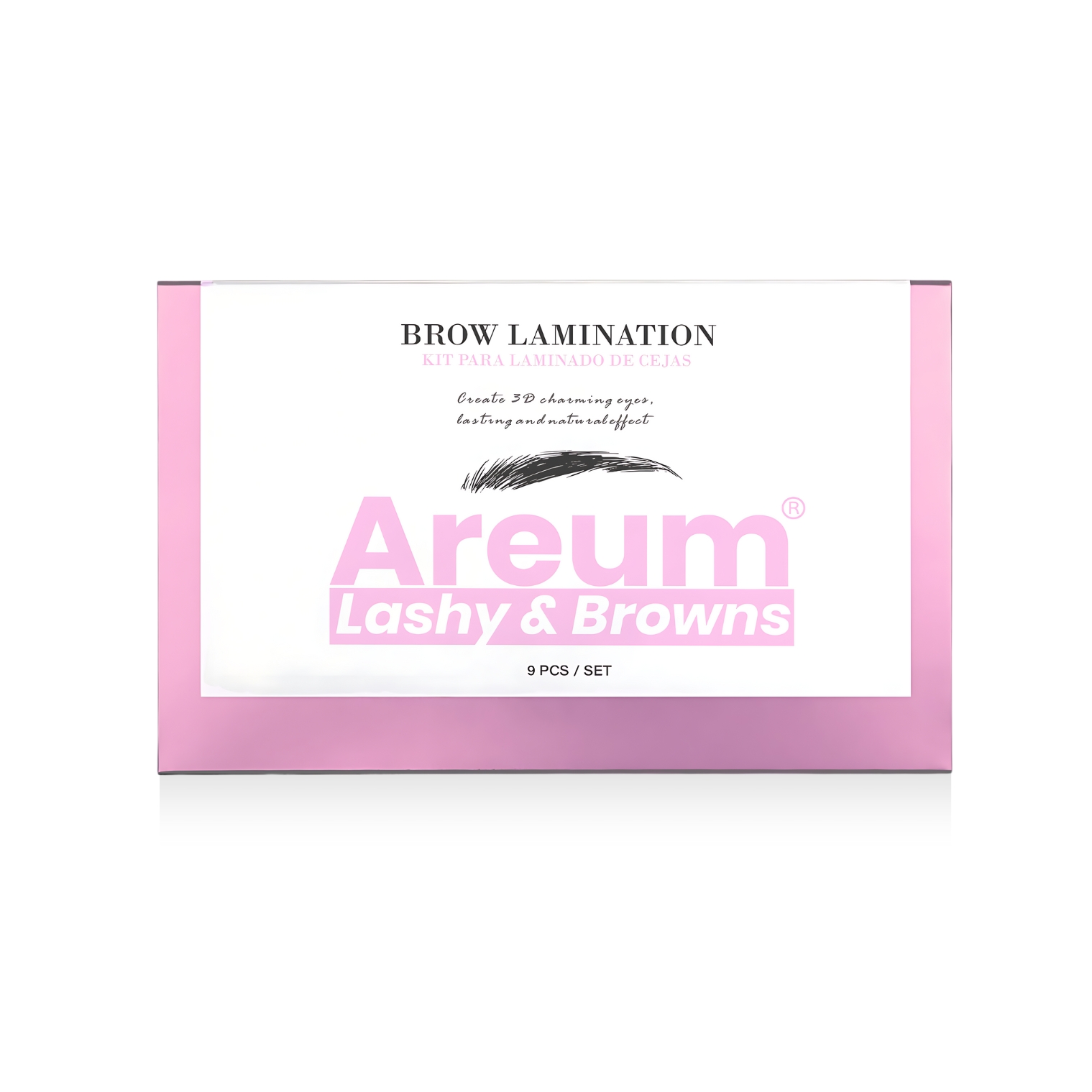 Kit Planchado De Cejas Profesional Areum Lashy & Browns.