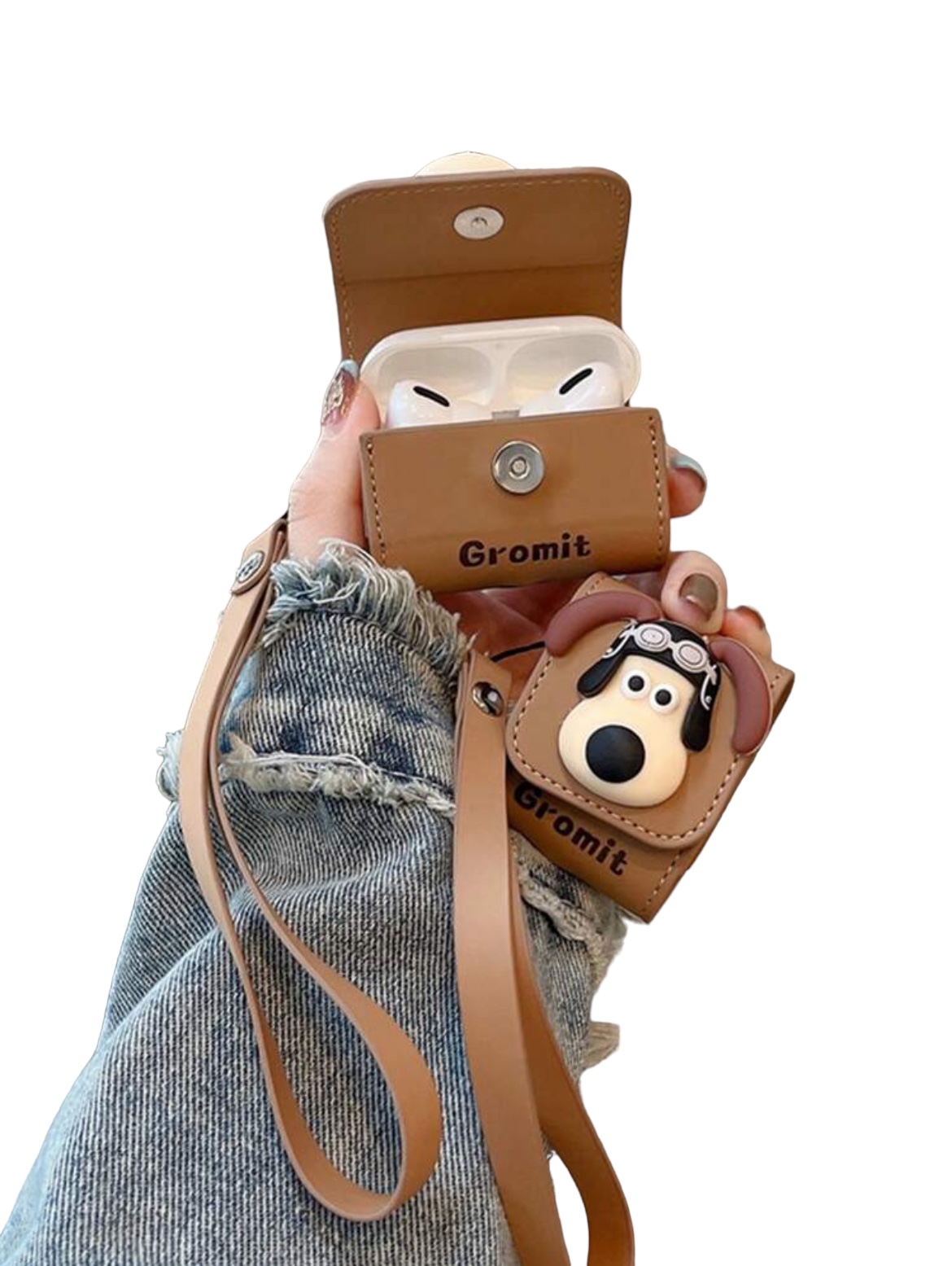 Funda Case Protector Estuche Perro Compatible Con AirPods 3 .