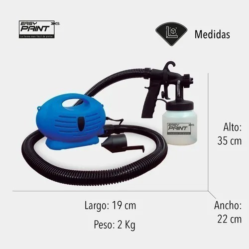 Master Paint 2 En 1 Pistola Y Compresor Para Pintar