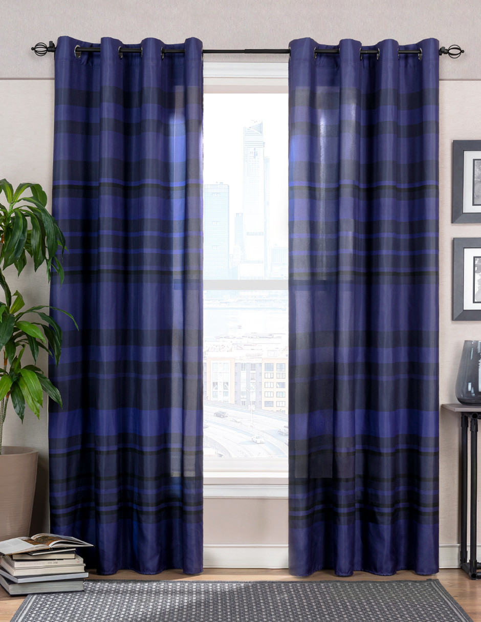 Cortina 3.00 X 2.30m Con Argollas Golfo REAL TEXTIL.