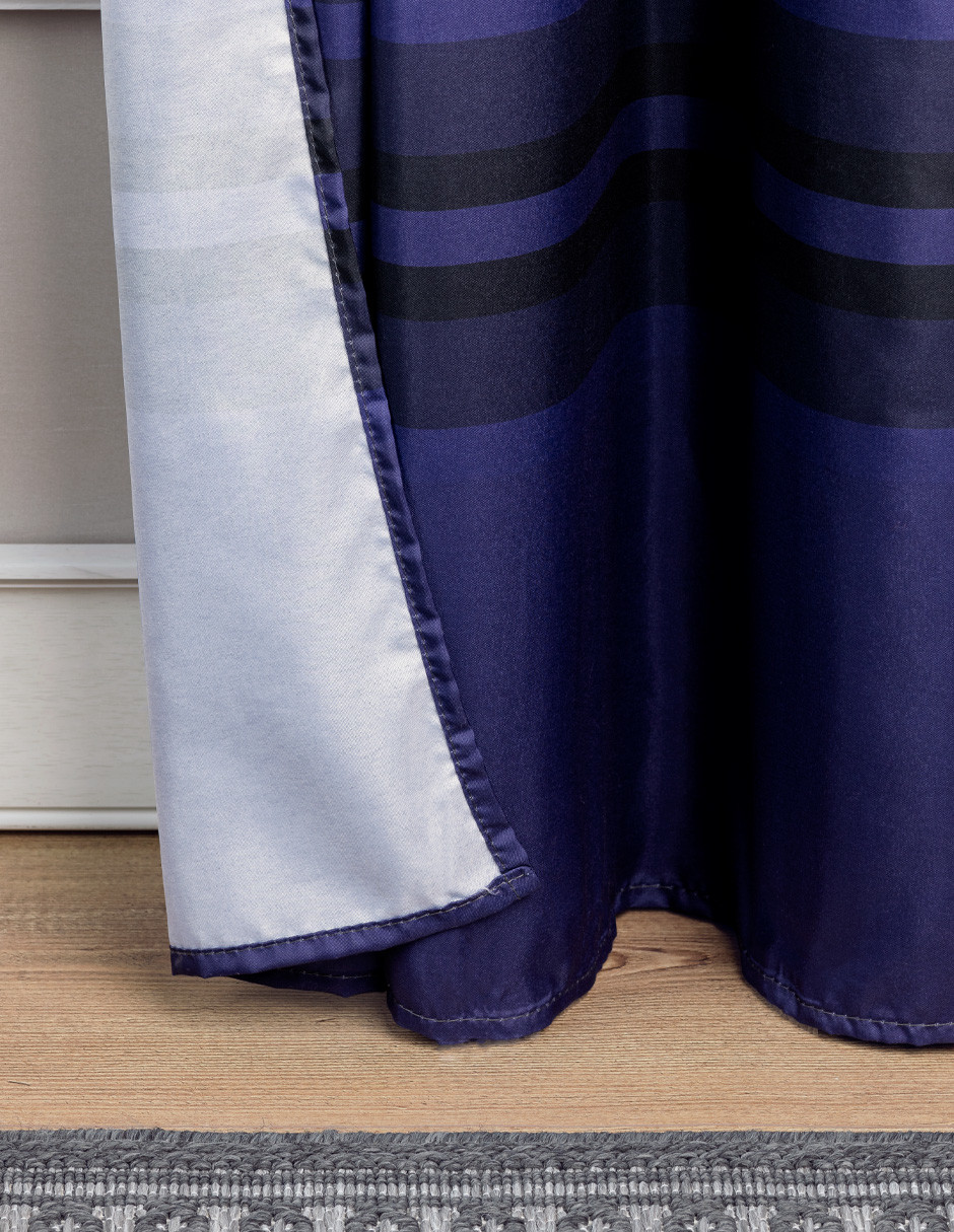 Cortina 3.00 X 2.30m Con Argollas Golfo REAL TEXTIL.