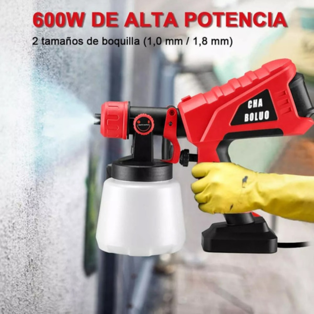 Pistola Eléctrica Para Pintura For Furniture 5 Boquillas