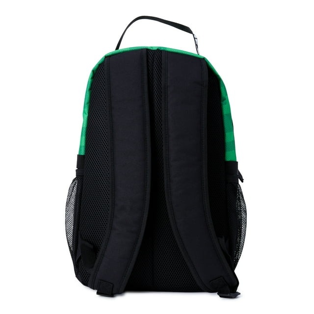 Mochila Escolar Minecraft Pickaxe Creeper Laptop Regreso Clases
