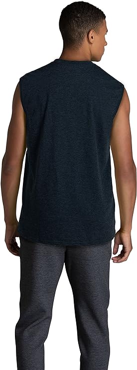 Fruit of the Loom Eversoft - Playera sin Mangas de algodón para Hombre, Transpirable y Absorbe la Humedad con Control de Olor, Tallas S-4x.