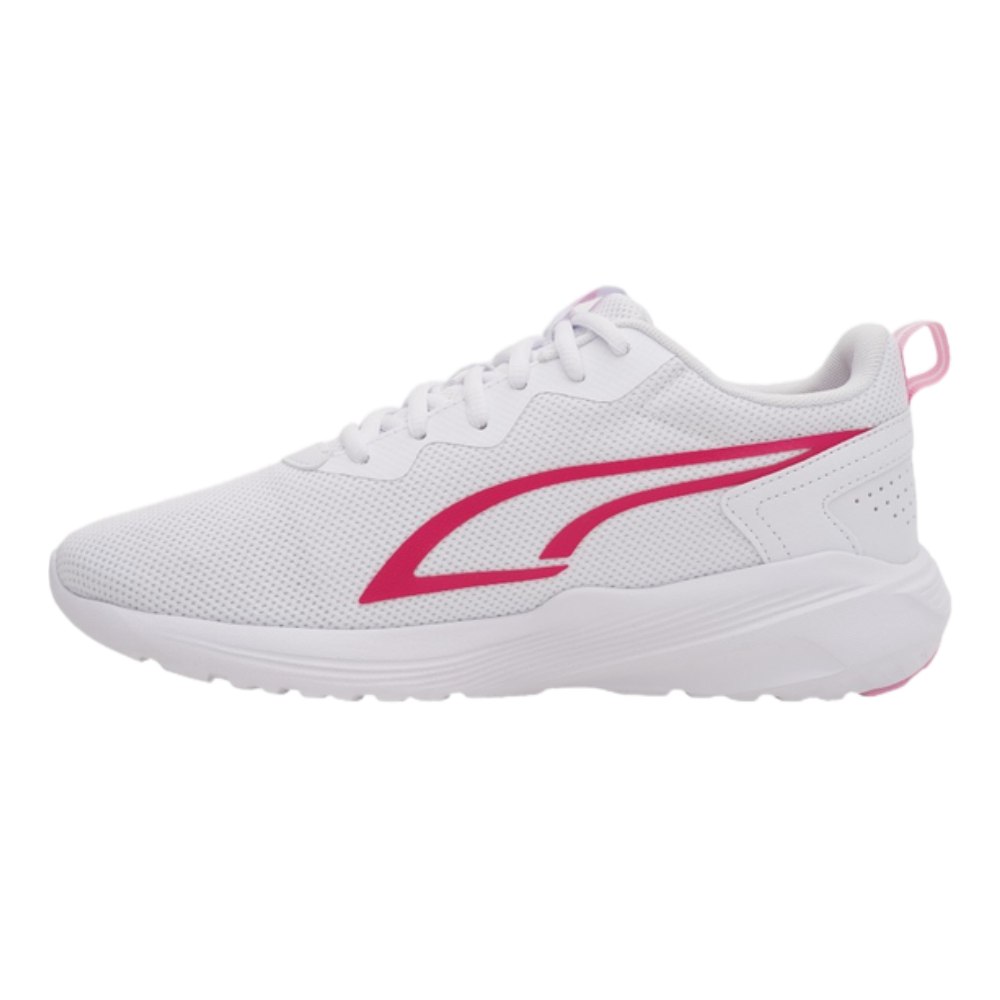 Tenis Puma All Day Active Blanco-Rosa de Mujer 386269 28.