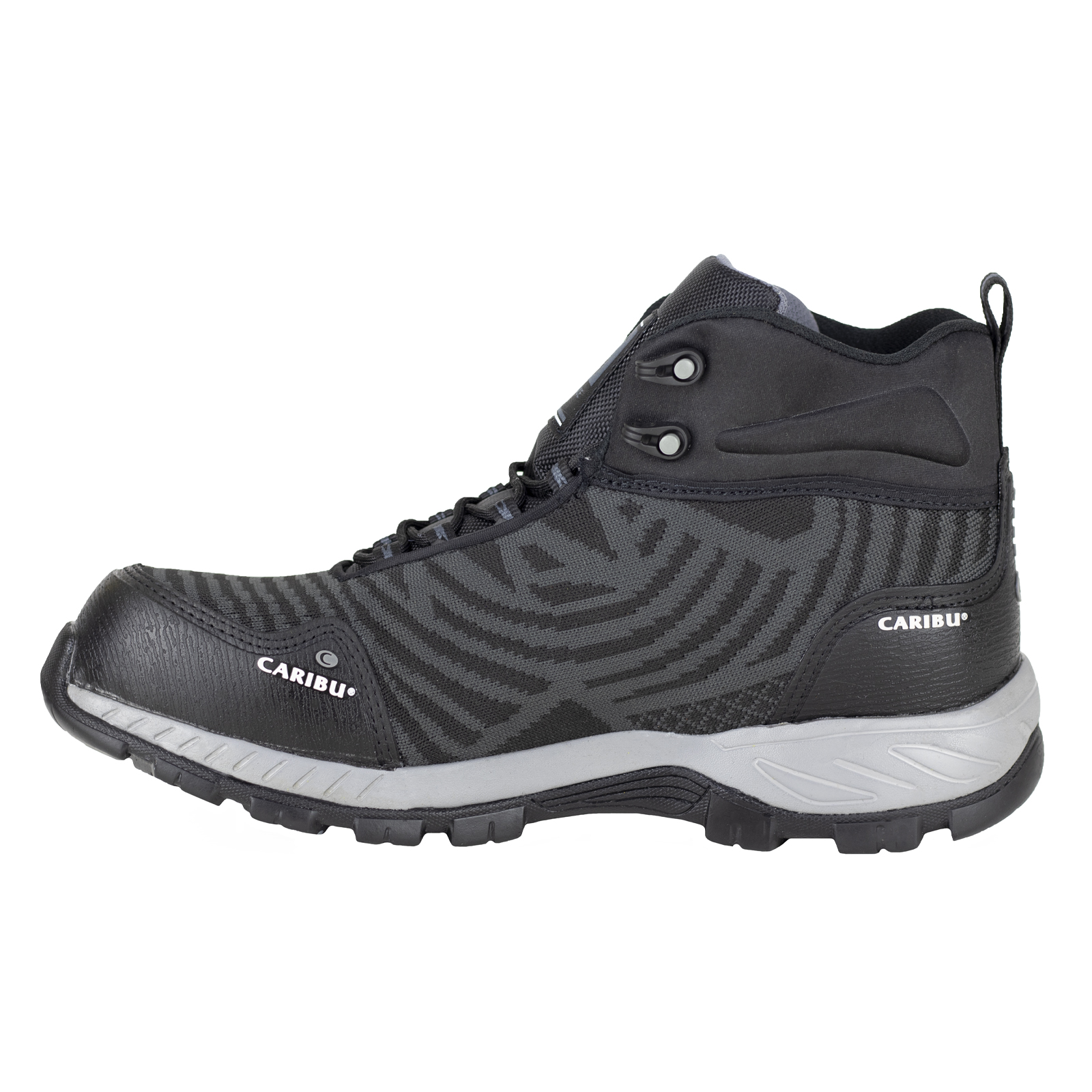 Bota Seguridad Industrial Casquillo Hombre Caribu 340 Negro .