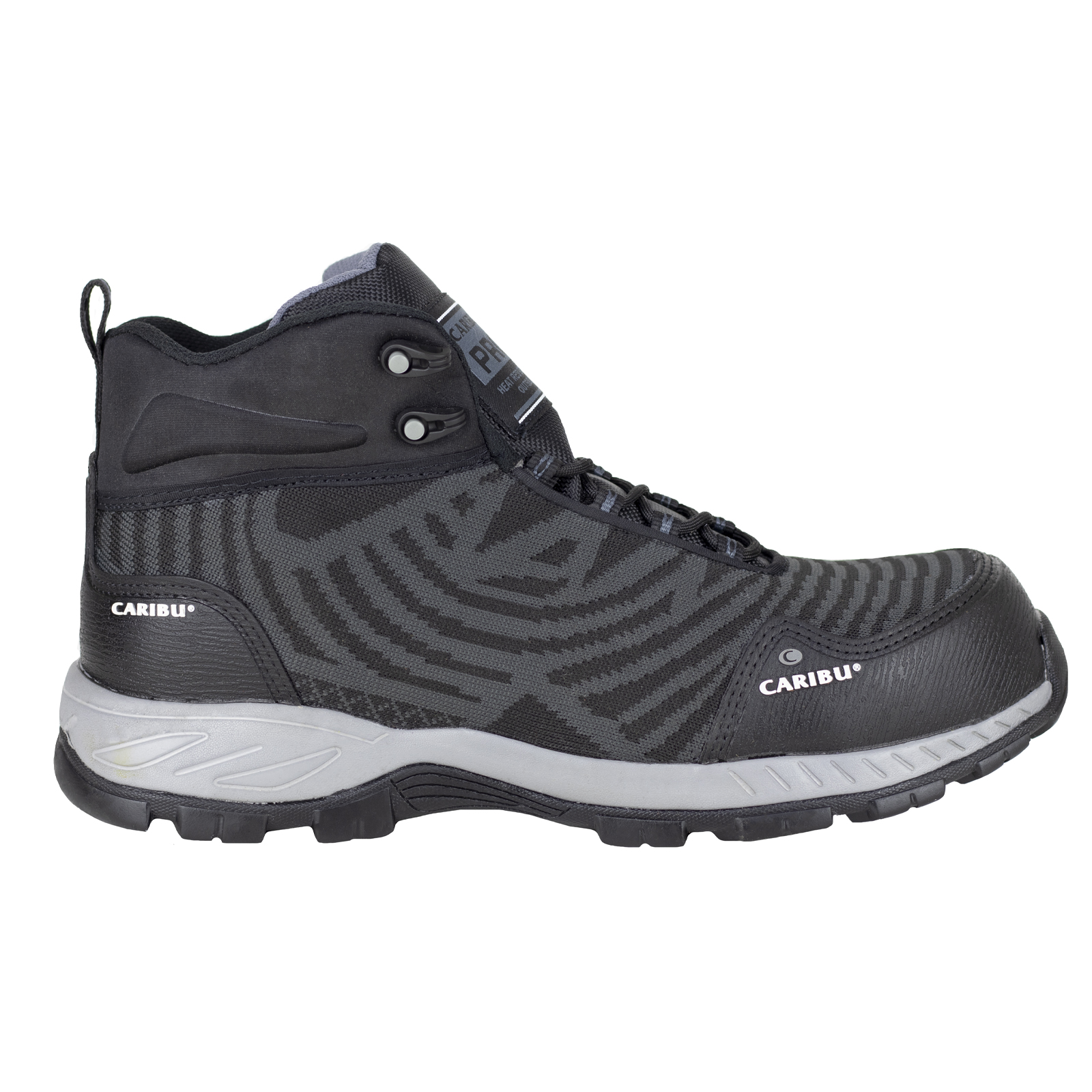 Bota Seguridad Industrial Casquillo Hombre Caribu 340 Negro .