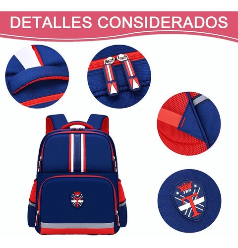 Mochila De Escolar Primaria Para Niños Y Niñas Impermeable