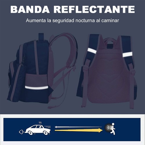 Mochila De Escolar Primaria Para Niños Y Niñas Impermeable