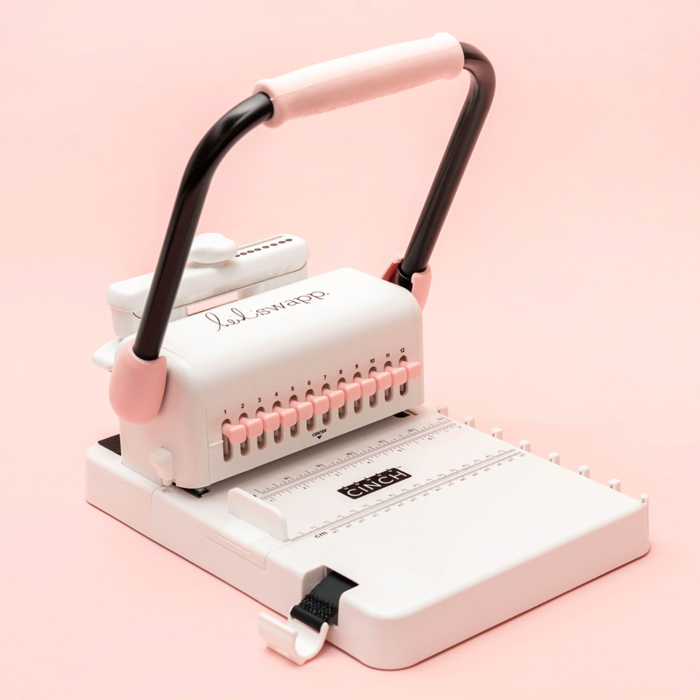 Máquina Engargoladora para Manualidades The Cinch Heidi Swapp.