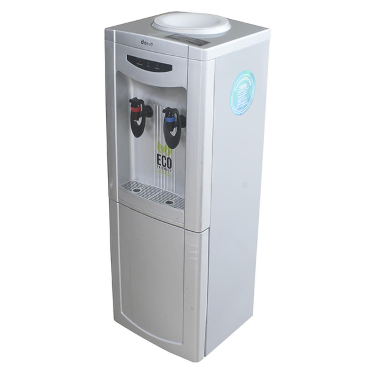 Despachador de Agua DACE EAPT01 Fria/Caliente C/Gabinete de Almacenamiento Gris ORTY10.