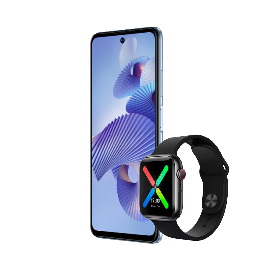 ZTE Blade V40 4/128GB Azul +Smartwatch T500.