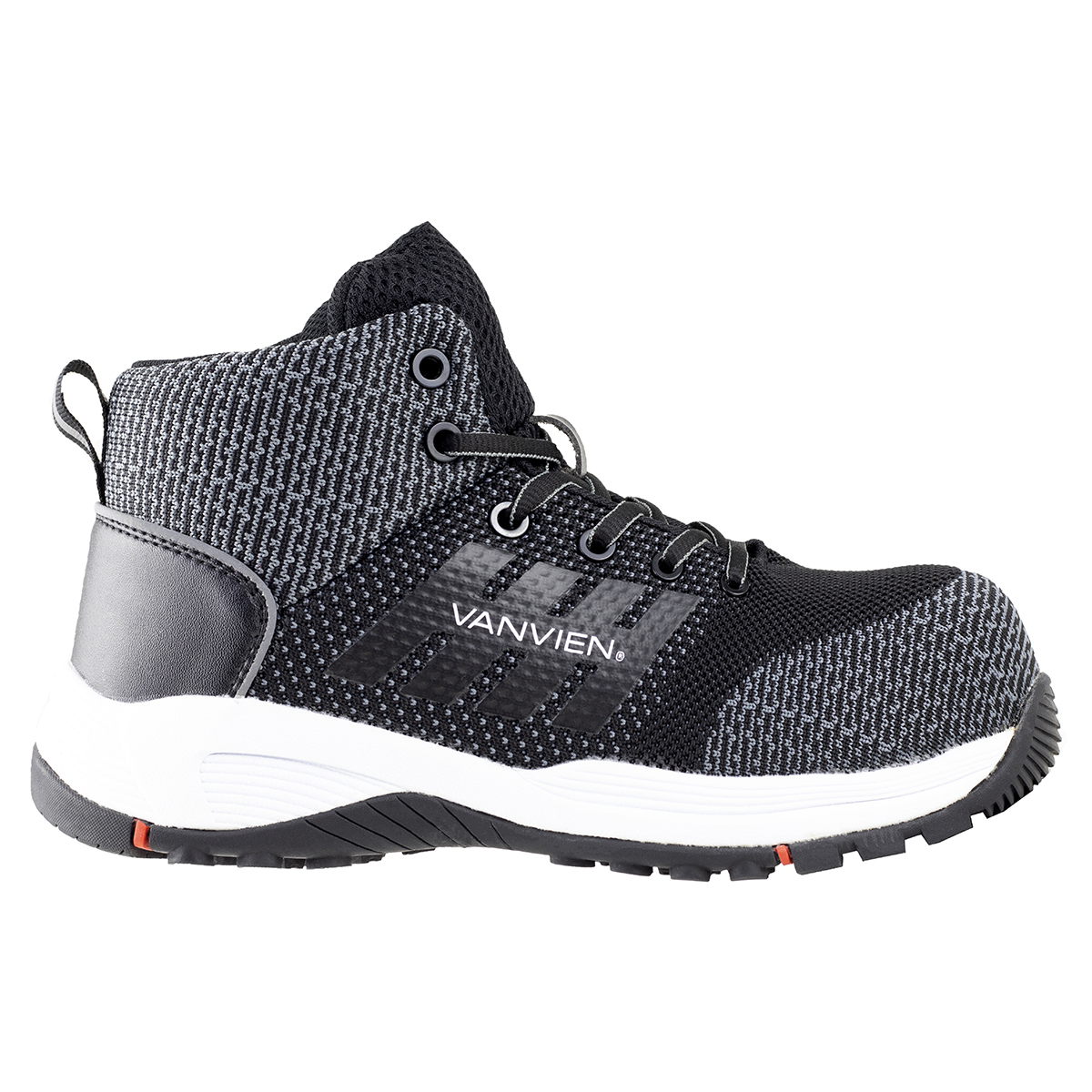 Tenis Van Vien Industrial Dieléctrico Hombre Isik-0010 Negro.
