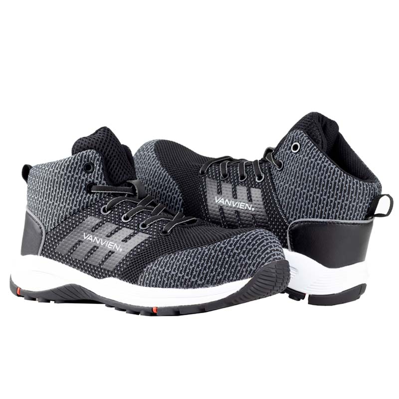 Tenis Van Vien Industrial Dieléctrico Hombre Isik-0010 Negro.