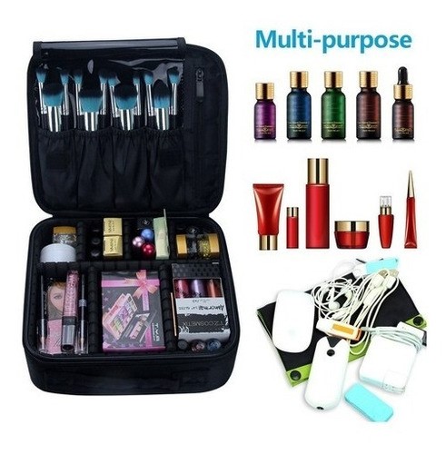 "Neceser Maletin Cosmetiquera Maquillaje Compartimentos Mujer "