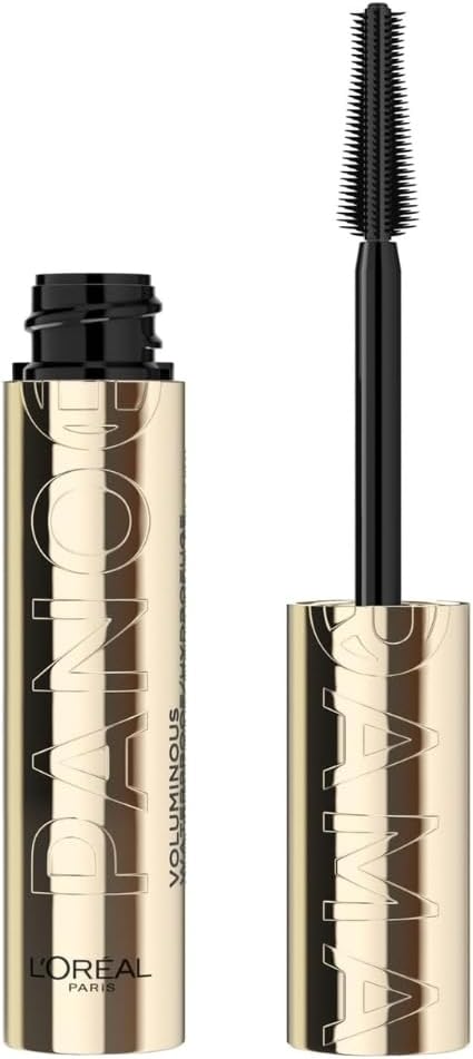 A L'Oréal Paris, mascara de pestañas voluminizadora Panorama lavable, Ojos visiblemente más grandes, 9.9ml.