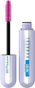 A Maybelline The Falsies Surreal Extensions - Máscara de pestañas a prueba de agua, voluminizadora, alargamiento, maquillaje muy negro, 1 unidad.