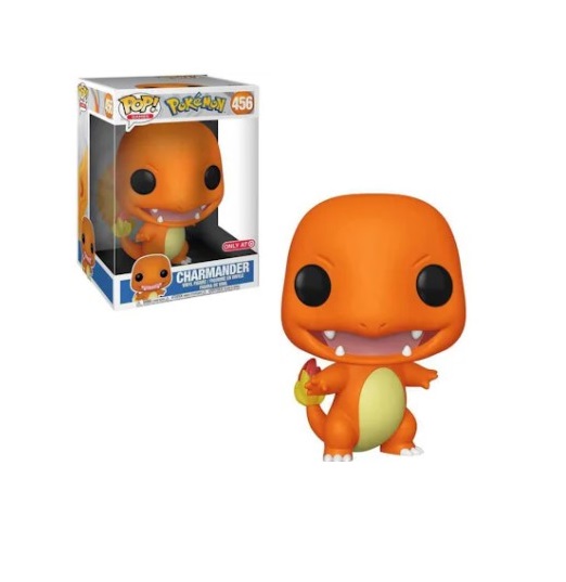 Nuevo ! Funko Pop Jumbo Charmander Pokemon 10 Pulgadas Inch 456