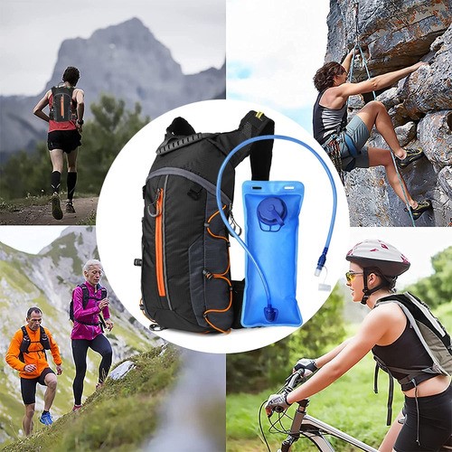 Mochila Hidratación Ciclismo Campismo Hiking+bolsa De Agua2l