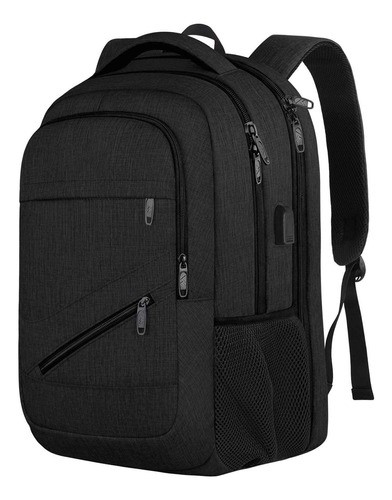 Mochila Para Laptop 17 Pulgadas, Mochila De Viaje 35l, Con Puerto Usb, Ideal Mochila Para Escolar Estudiante, Mochila Antirrobo Y Impermeable.