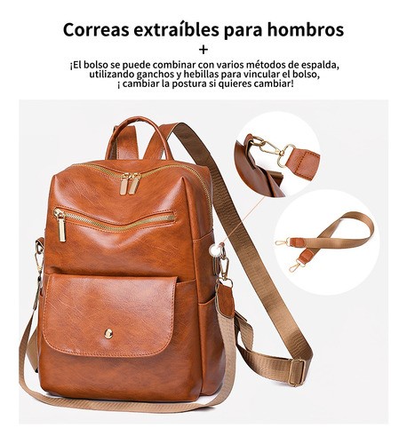 Mochilas Para Mujer Mochila Casual Dama Mochila Impermeable.
