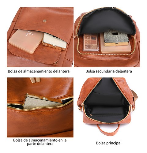 Mochilas Para Mujer Mochila Casual Dama Mochila Impermeable.