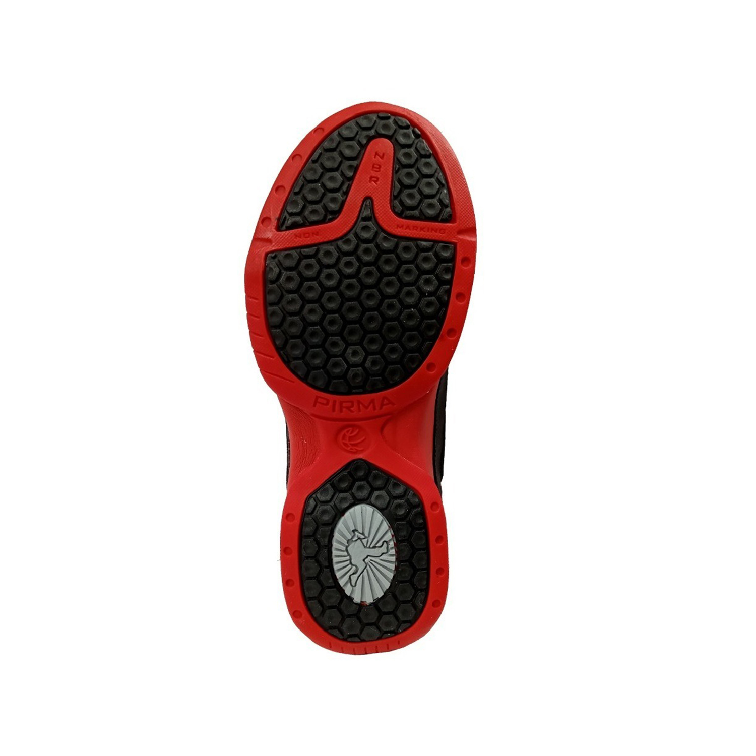 Tenis Pirma Basketball 767 Negro Rojo Deportivos Para Caballero.