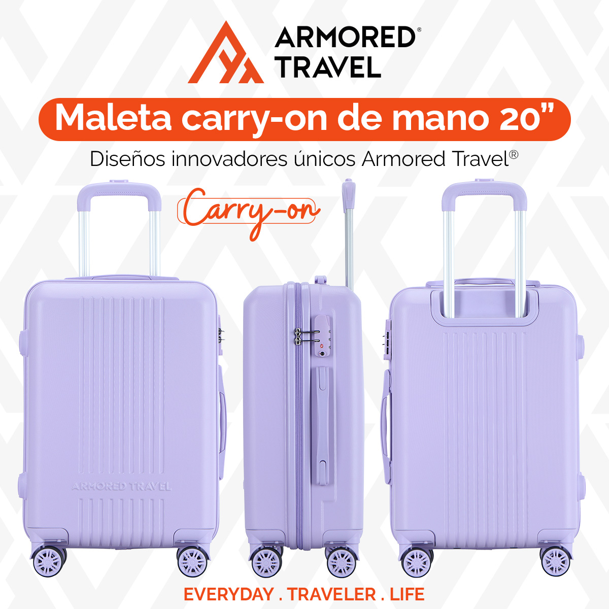 10 Kg Maleta 20 Pulgadas Maleta De Mano 2PCS Maletas De Viaje 20+ - Main Image