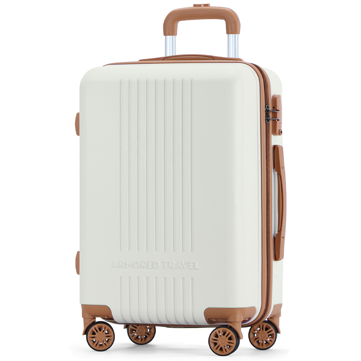 Maleta De Viaje Rígida Carry On De Mano Cabina modelo PALACE 20 Pulgadas 10 Kg Con Candado Alta Seguridad Tsa Lock Armored Travel.