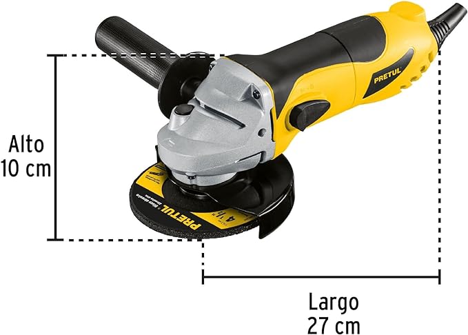 Pretul ESMA-4-1/2P5, Esmeriladora angular 4-1/2", 550 W.