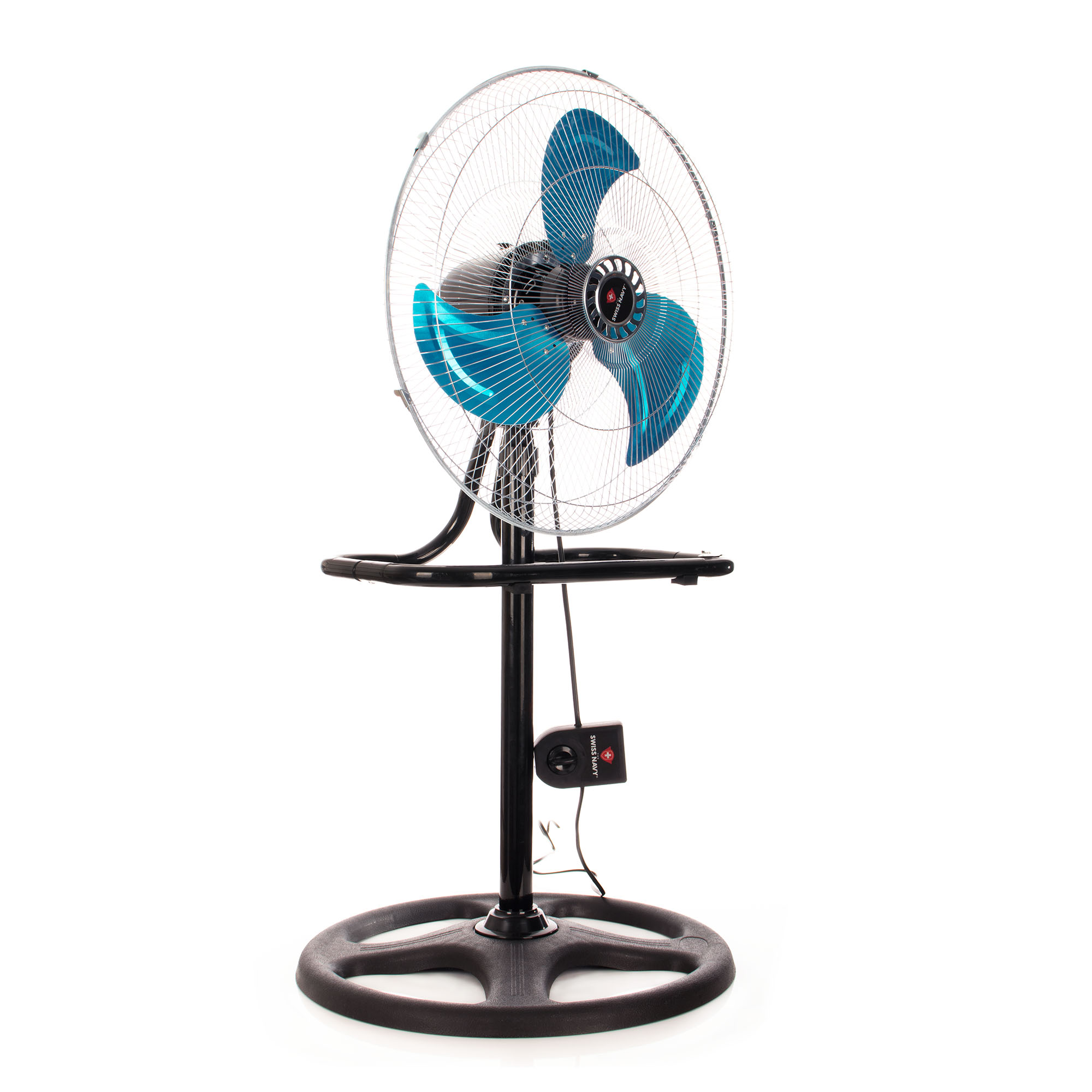 Ventilador eléctrico SWISS NAVE de tres en uno 18 plg Original.