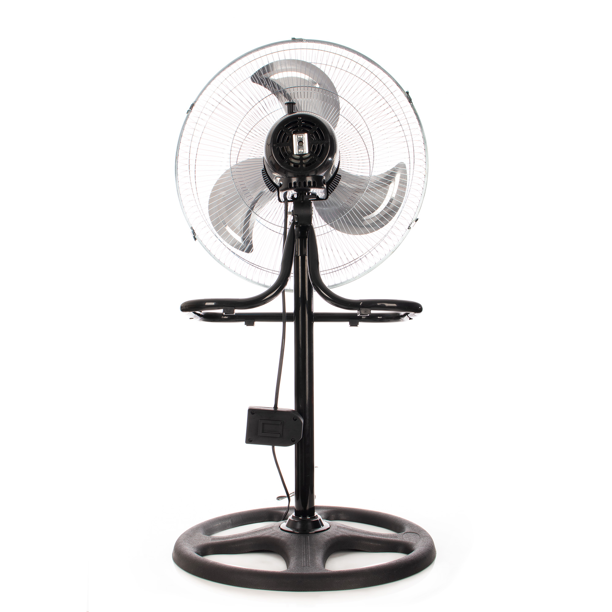 Ventilador eléctrico SWISS NAVE de tres en uno 18 plg Original.