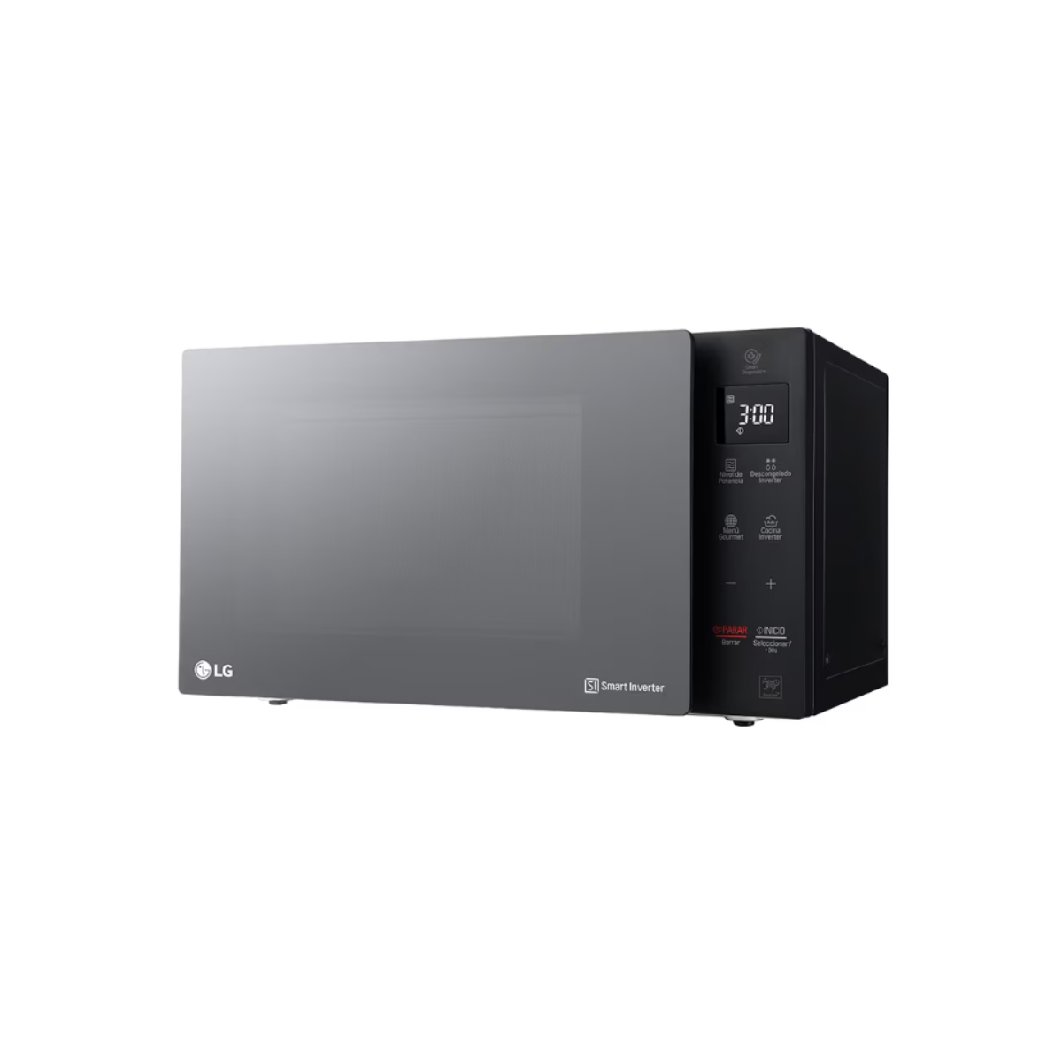 Horno de Microondas 1.5p3 LG Neochef Inverter MS1536GIR 120v​.
