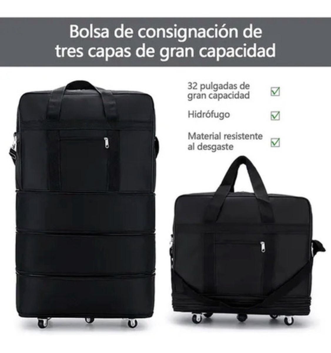 Maleta Deportiva Con Ruedas