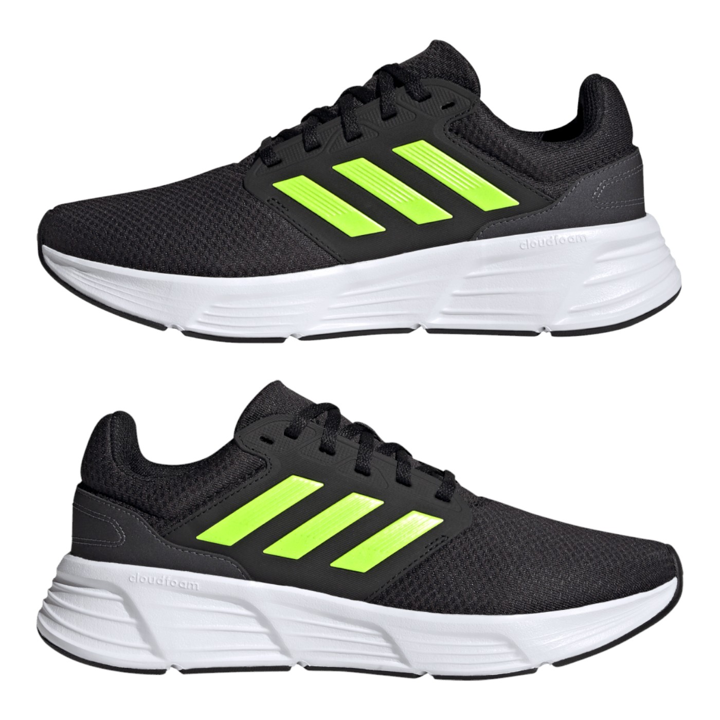 TENIS ADIDAS HOMBRE NEGRO ADIDAS GALAXY 6 IE1974.
