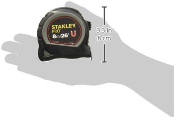 STANLEY Cinta Métrica 8 M 26 Pulgadas Magnética 30-088.