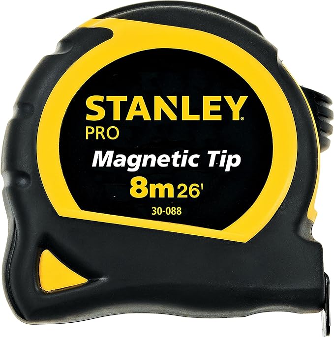 STANLEY Cinta Métrica 8 M 26 Pulgadas Magnética 30-088.