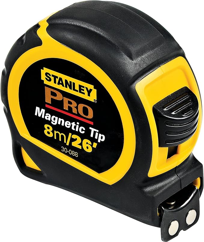 STANLEY Cinta Métrica 8 M 26 Pulgadas Magnética 30-088.