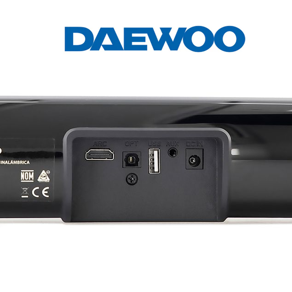 Barra De Sonido Daewoo Bocina Inalámbrica Bluetooth 32" Con Luces Led Unlimited 20w Rms DW3291